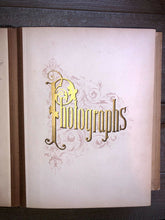 Load image into Gallery viewer, Empty Antique Vintage Leather Photo Album for CDV Cabinet Cards Tintypes 9A
