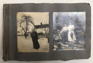 Antique Photo Album 100+ Old Photos Nuns, Dogs.. Other Unusual & Creepy