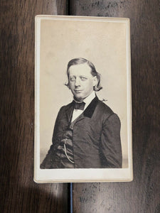 HENRY WARD BEECHER 1860s CDV PHOTO BY FREDRICKS & CO.