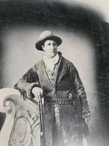Large Vintage or Antique Image of Famous Western Scout Calamity Jane Photo