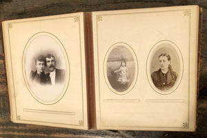 California Pioneers Photo Album CDV Cabinet Cards Tintypes 1860s - 1890s YOLO Co