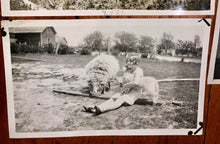 Load image into Gallery viewer, Lot of SIX 8x5 Photos Flapper Women Girl on Farm Man with Car Los Angeles 1920s
