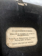 Load image into Gallery viewer, 1/4 Tinted Daguerreotype Passe Partout Wall Frame French Photographer 1850s
