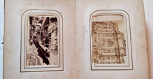 Load image into Gallery viewer, 1860s Italian Tour Album &amp; CDV Photos Locations Identified Rome Italy Vatican
