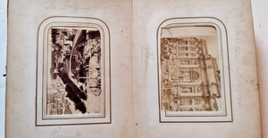 1860s Italian Tour Album & CDV Photos Locations Identified Rome Italy Vatican