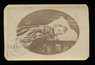 Post Mortem CDV of a Little Boy Carthage Missouri Photographer Possible ID'd