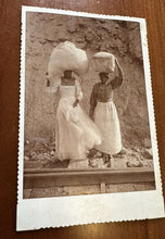 Load image into Gallery viewer, Antique 1800s Photo African American Black Women Cotton Bales Occupational Rare
