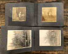 Load image into Gallery viewer, Two Great Antique Albums, 122 Total Snapshot Photos incl Dog, Cat, Baseball?

