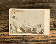 Post Mortem Cabinet Card, Iowa, 1890s