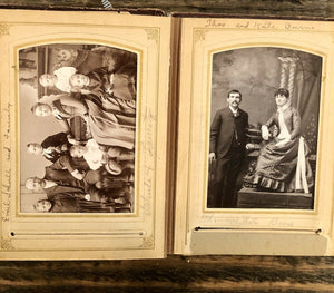 Antique 1860s 1800s Missouri Kansas Colorado Iowa Many ID'd Surnames Genealogy