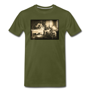 The Living & The Dead (Premium Shirt) - olive green
