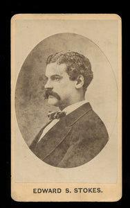 1870s CDV of Murderer Edward Stokes